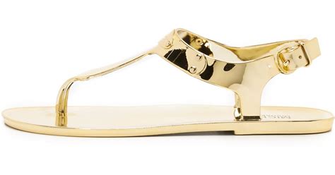 michael kors jelly sandals gold|michael kors jelly sandals black.